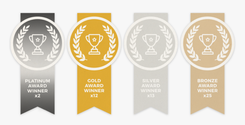 Gold Silver Bronze Award Png, Transparent Png