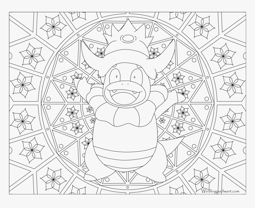 Pokemon Adult Coloring Page, HD Png Download