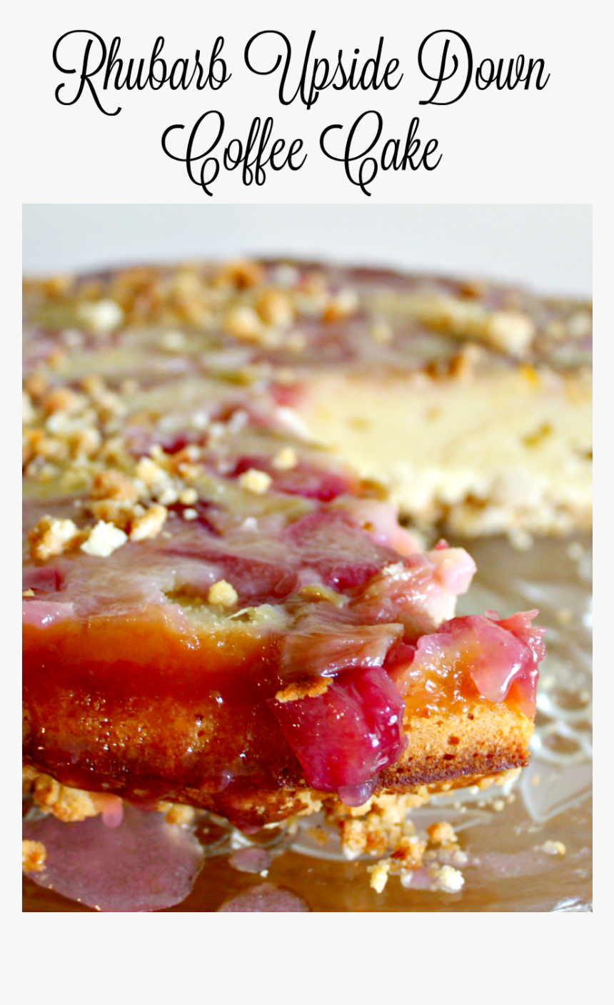 Rhubarb Upside Down Coffee Cake - Cocktail, HD Png Download