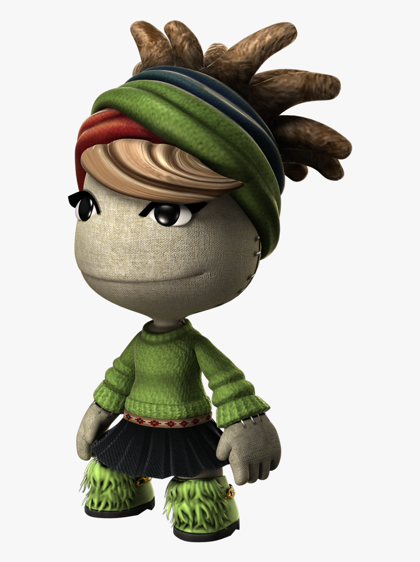 Little Big Planet Sackgirl, HD Png Download
