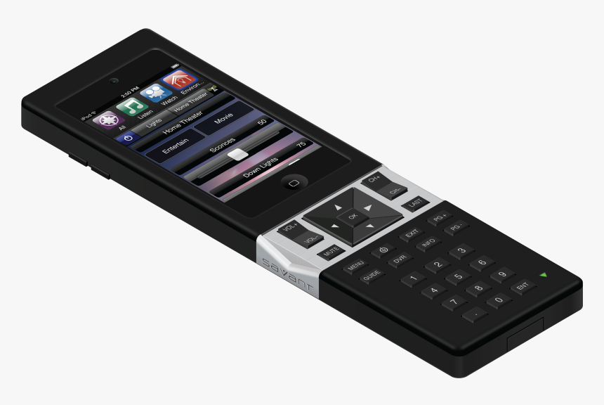 The Savant Select Merges The Two Technologies - Savant Ipod Touch Remote, HD Png Download