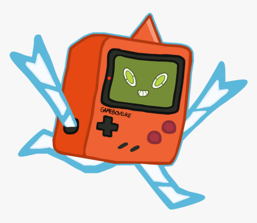 Gameboy Drawing Pokemon - Rotom Game Boy Form, HD Png Download