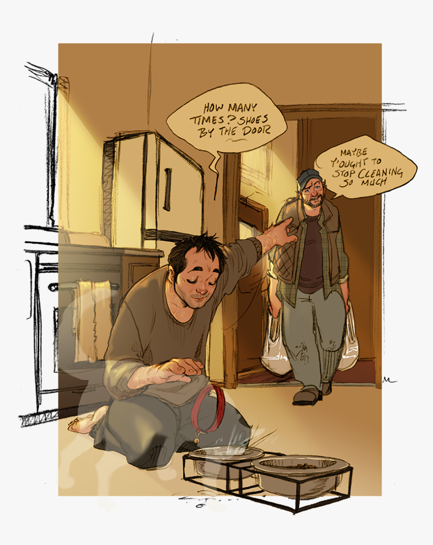 Crowley X Bobby Fanart, HD Png Download