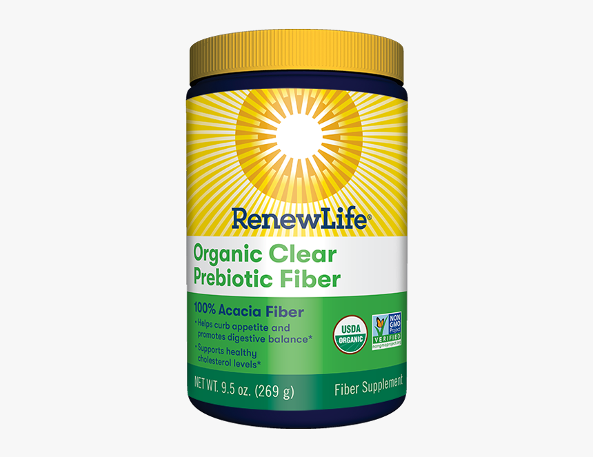Renew Life Organic Triple Fiber, HD Png Download