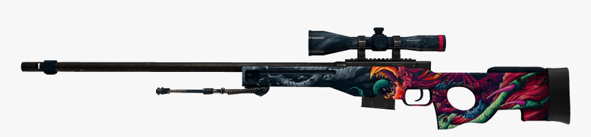 All Black Awp Csgo, HD Png Download