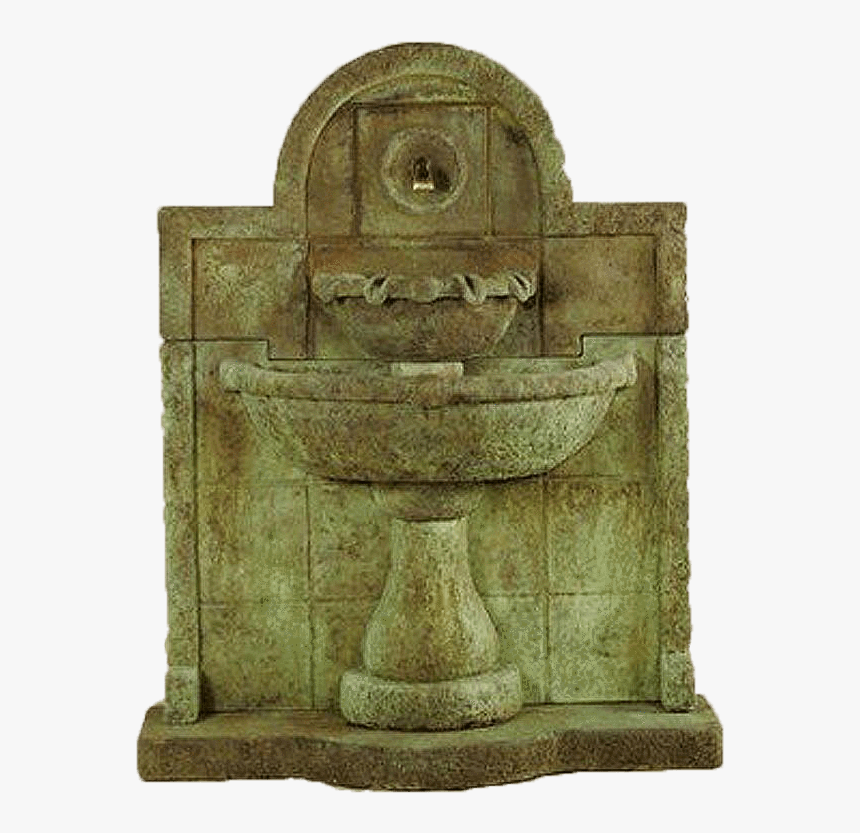 Terme Del Foro Wall Cast Sroneoutdoor Water Fountain - Carving, HD Png Download