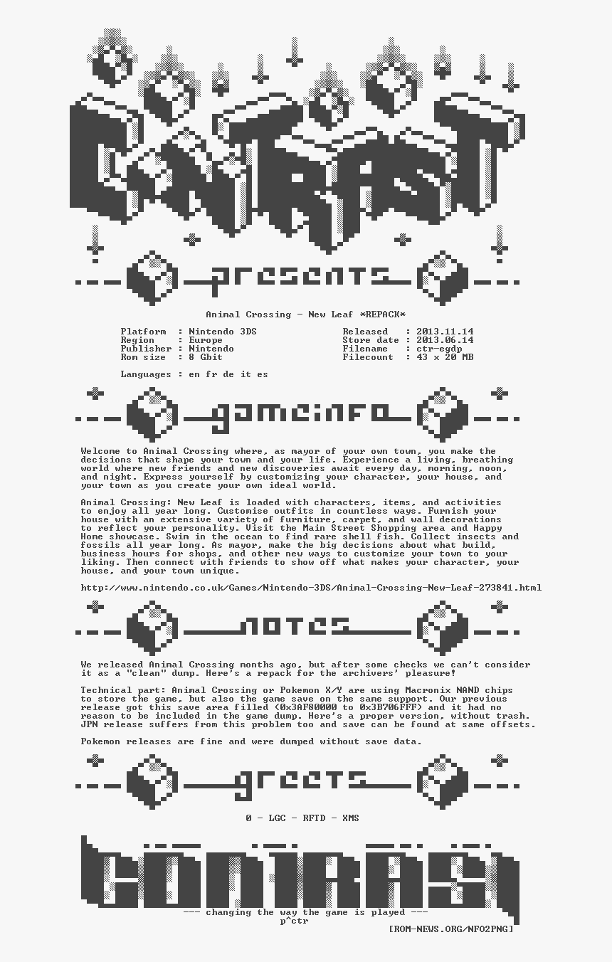 Animal - Crossing - New - Leaf - Repack - Eur - 3ds-contrast - Poster, HD Png Download