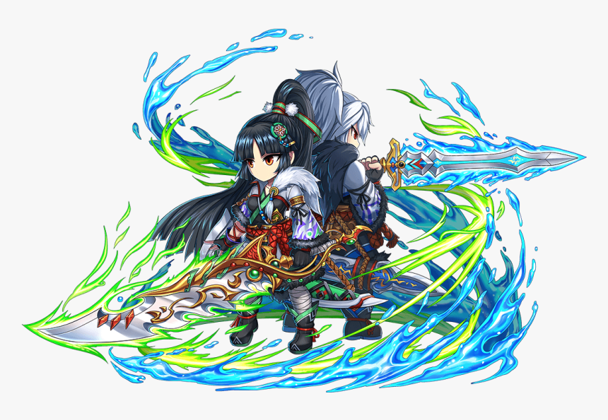 Fang Fei Or Fei Fang However You Like It Getting Their - Brave Frontier Fei And Fang, HD Png Download