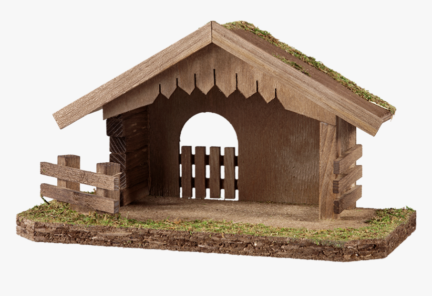Nativity Stable Oetztal - Log Cabin, HD Png Download