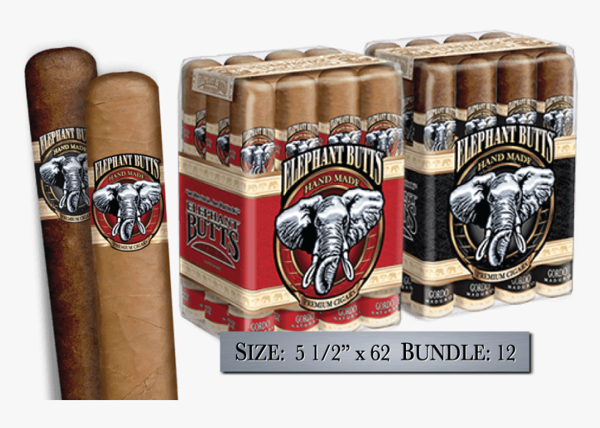 Elephant Butts Cigars, HD Png Download
