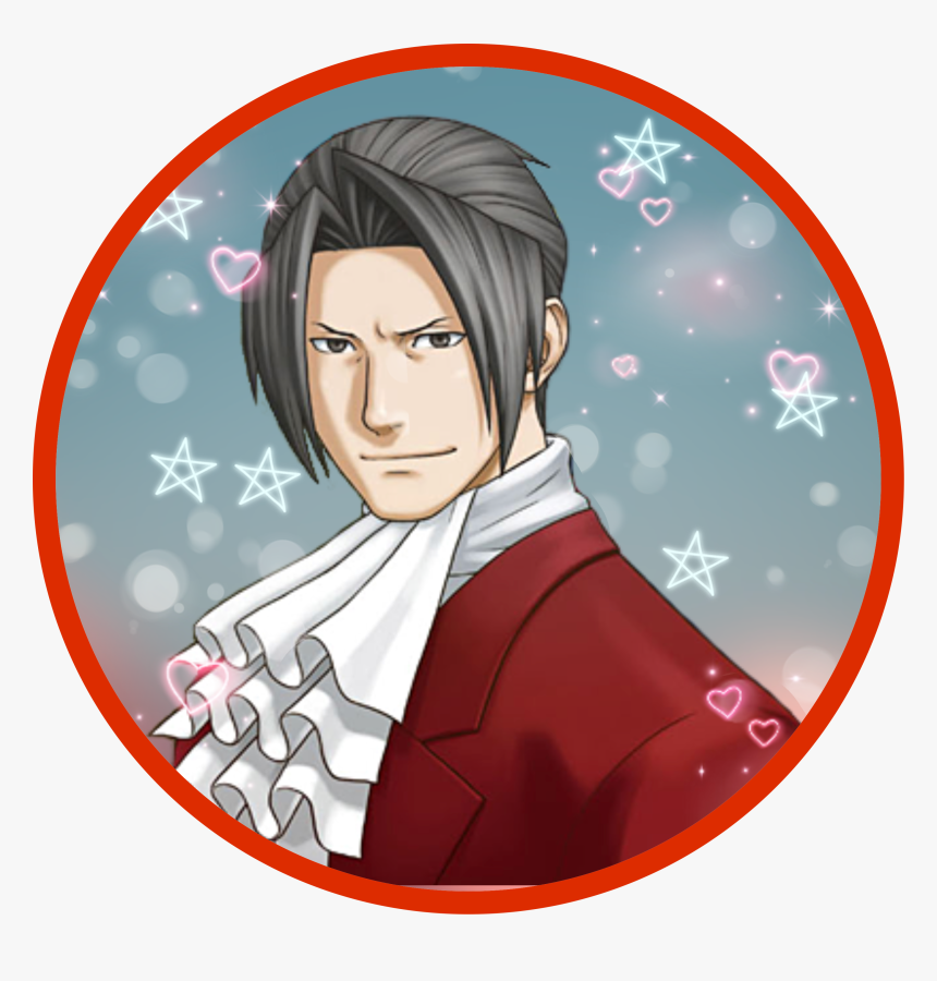 #aceattorney #milesedgeworth #anime #freetoedit, HD Png Download