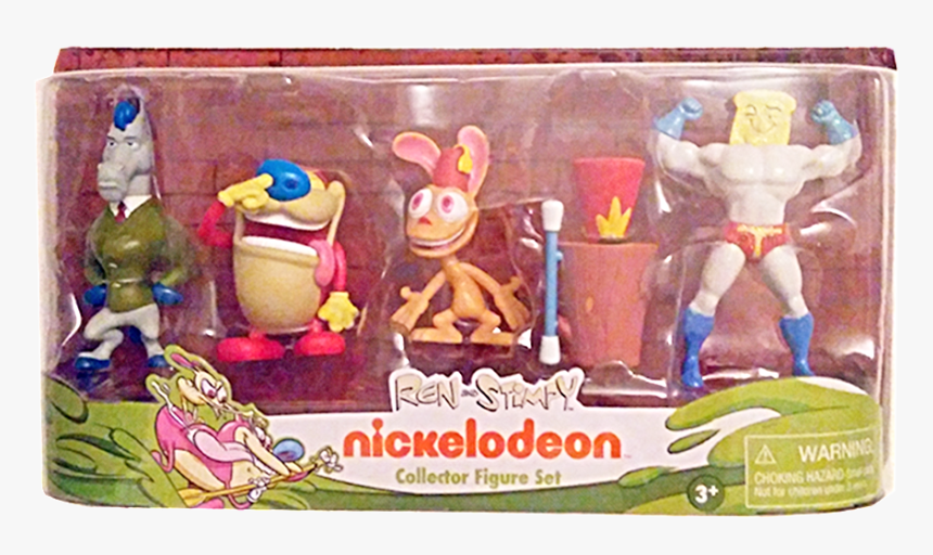 Nicktoons Jazwares Ren And Stimpy, HD Png Download