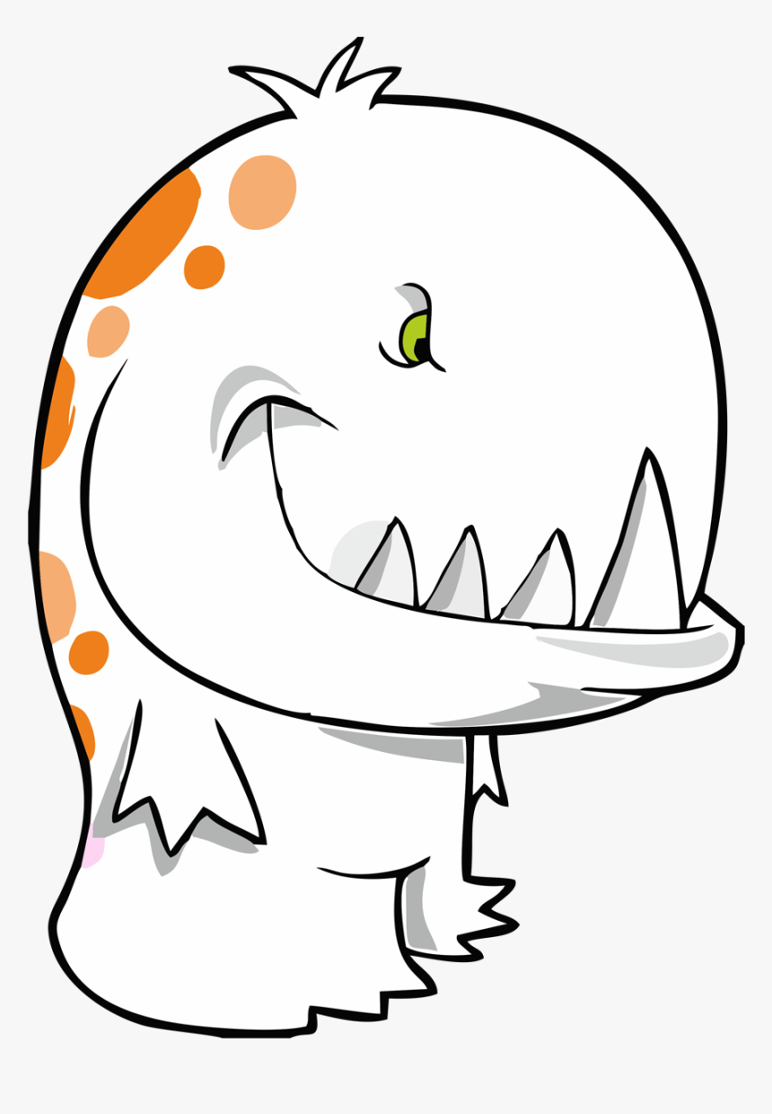 Multiple Sclerosis Monster Sticker - Cartoon, HD Png Download