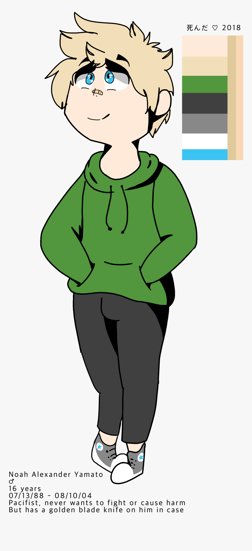 ☆ Noah Alexander Yamato
☆ ♂️
☆ Human 
☆ Straight
☆ - Cartoon, HD Png Download