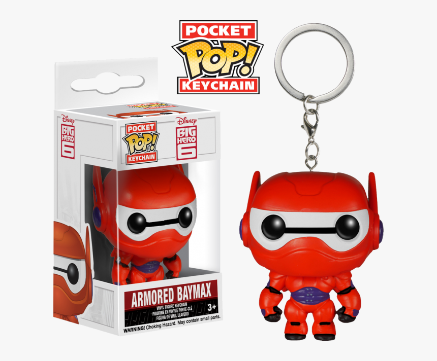 Baymax Funko Pop Keychain, HD Png Download