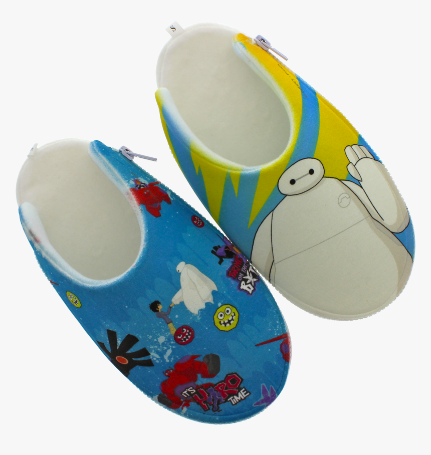 Big Hero 6 Baymax Blue Mix N Match Zlipperz Set 
 Class - Slip-on Shoe, HD Png Download