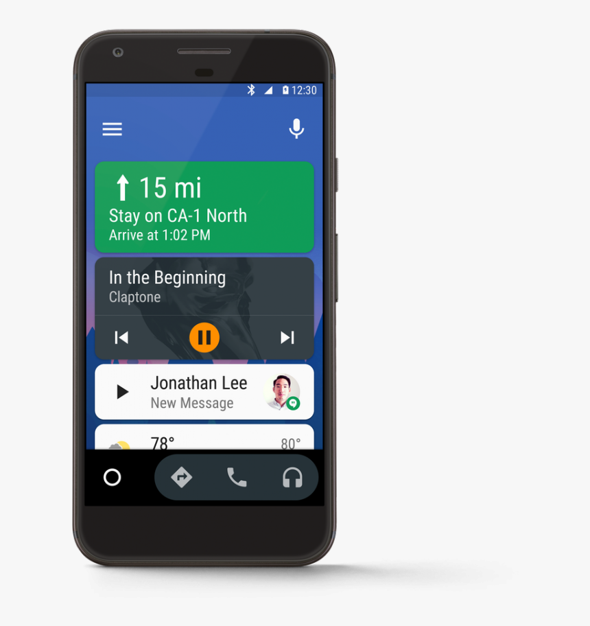 Android Auto For Phone Screens, HD Png Download