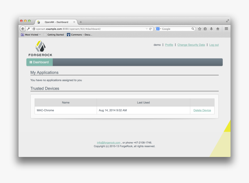 Trusted Device Management - Forgerock, HD Png Download