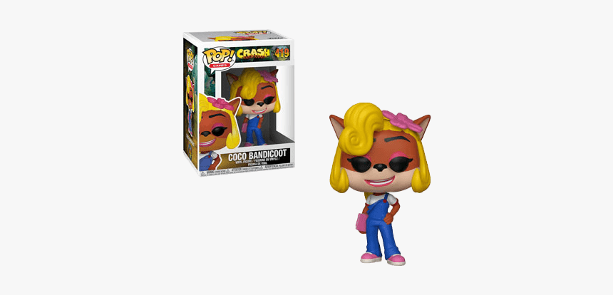Coco Bandicoot Funko Pop, HD Png Download