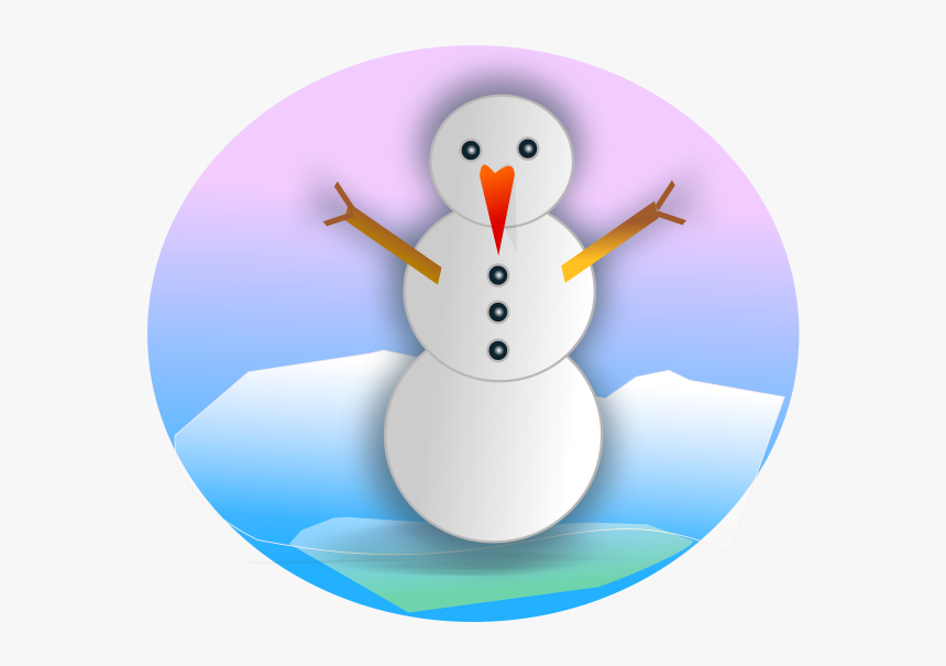 Snowman Remix 2010 Png Clip Arts - Muñeco De Frio, Transparent Png