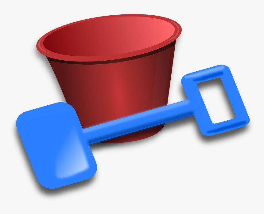 Bucket And Spade Remix - Bucket And Spade Clipart, HD Png Download