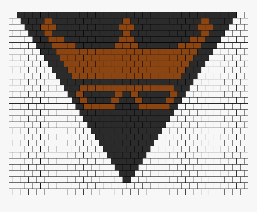 Brownman Ray Narveaz Jr Bandana Kandi Mask - Superman Seed Bead Pattern, HD Png Download