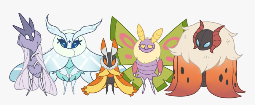 Frosmoth And Volcarona, HD Png Download