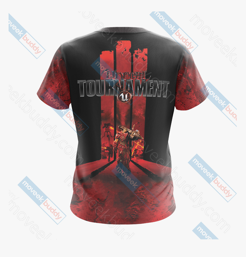 Unreal Tournament 3d T-shirt - Active Shirt, HD Png Download