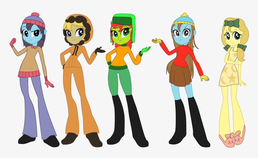Cartman Transparent Butters - South Park Equestria Girls, HD Png Download