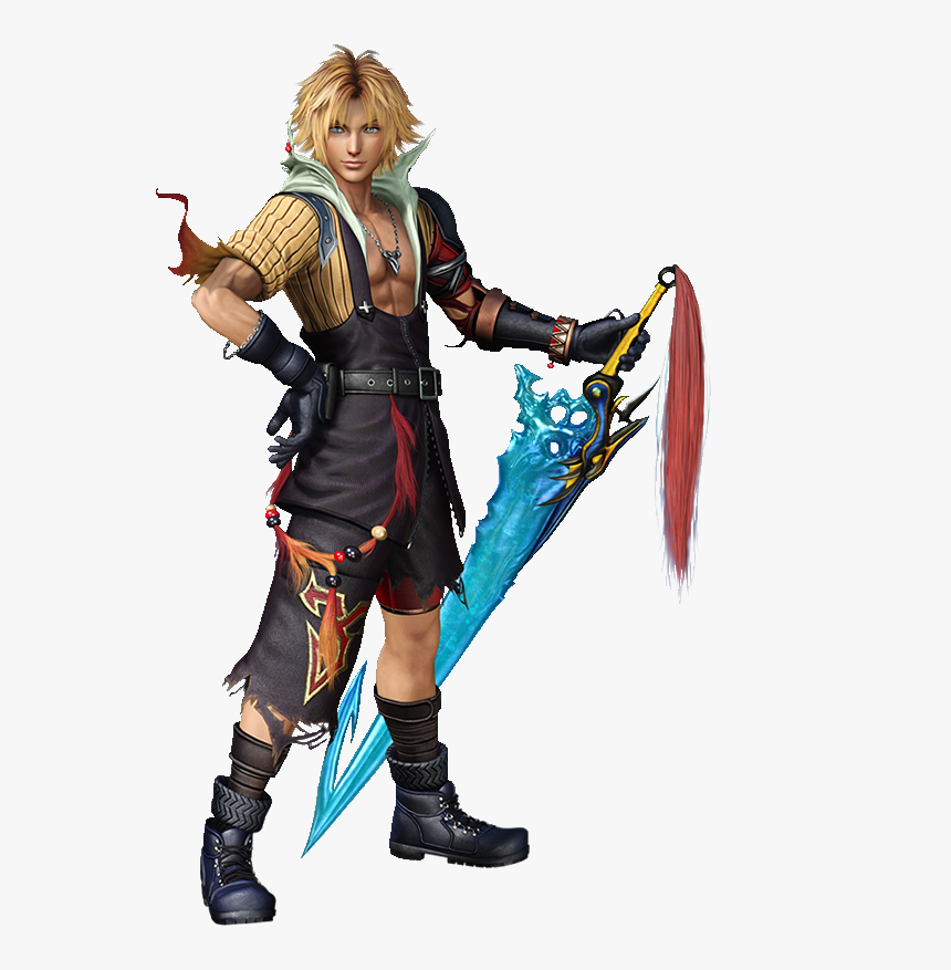 Final Fantasy Dissidia Tidus, HD Png Download