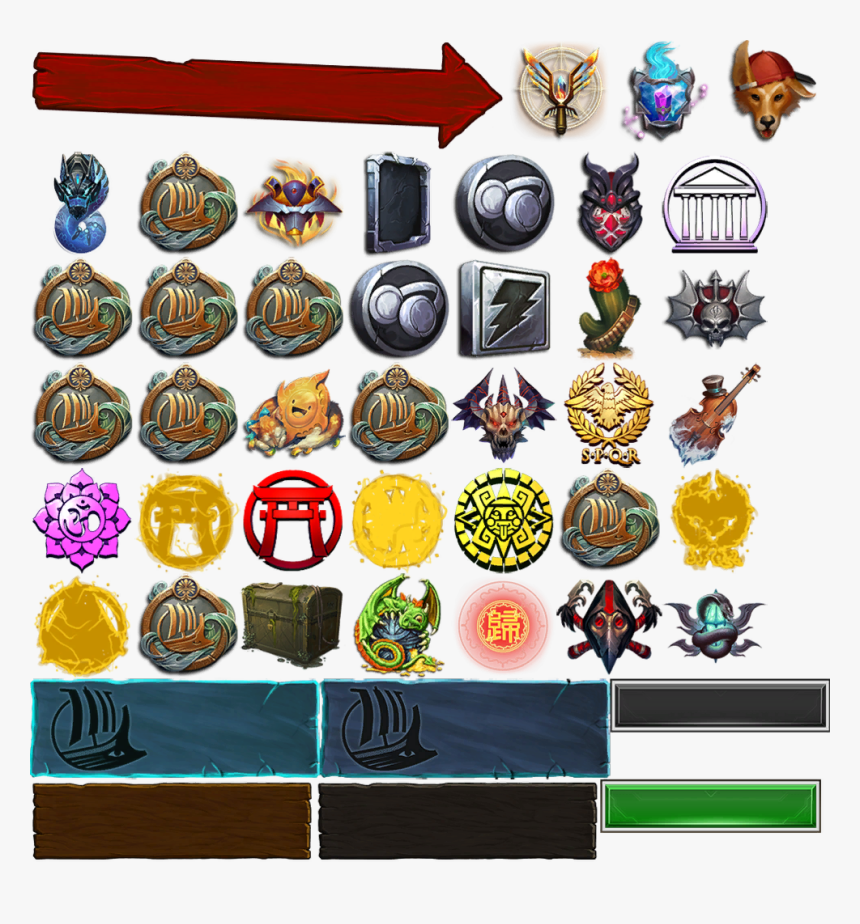 Smite Odyssey Icons 2018, HD Png Download