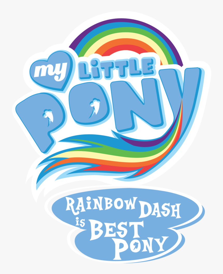 Fanart Mlp Rainbow Dash - Logo My Little Pony, HD Png Download