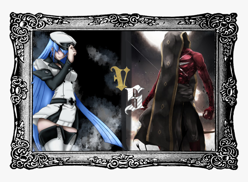 Archer V Esdeath - Picture Frame, HD Png Download