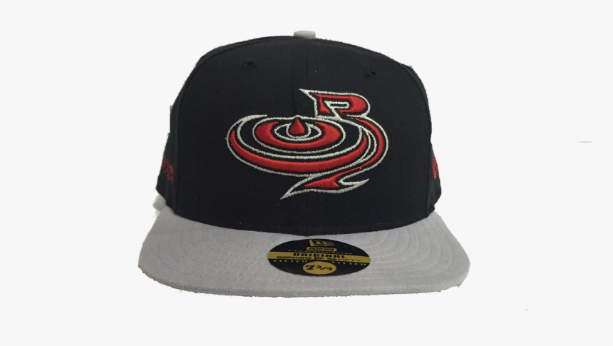 Fitted Cap Black Gray - Baseball Cap, HD Png Download