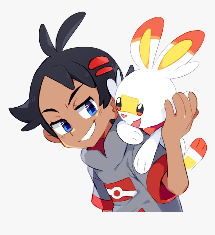 Gou And Scorbunny, HD Png Download