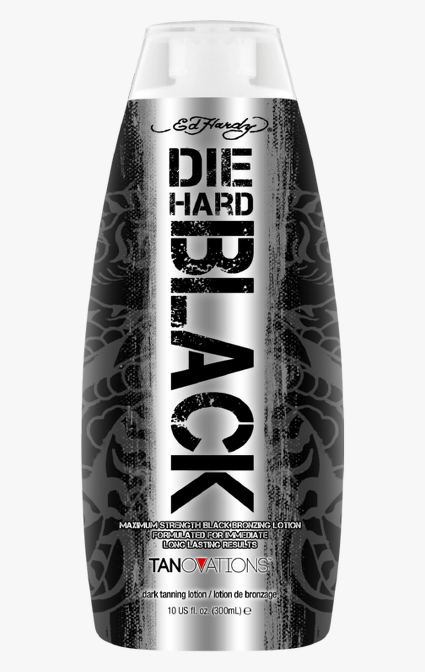 Ed Hardy Die Hard Black Maximum Strength Black Bronzing - Energy Drink, HD Png Download