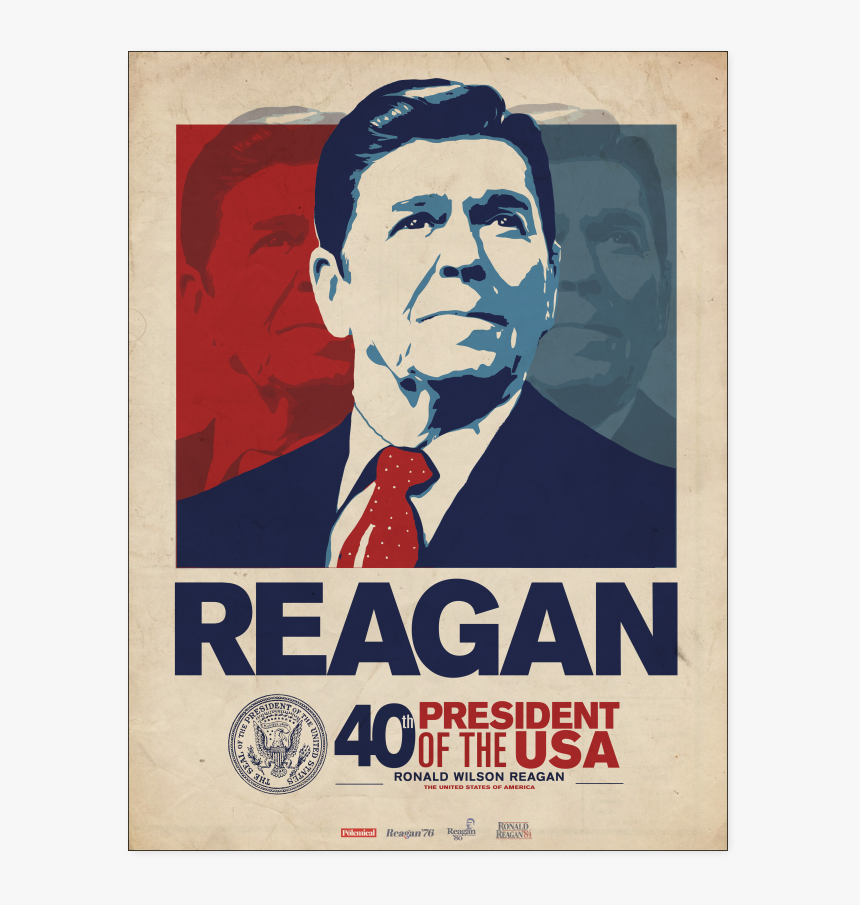 Reagan Polemical Poster, HD Png Download