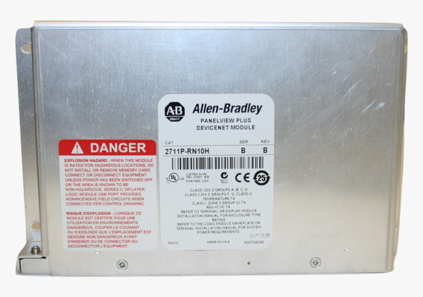 2711prn10h 0 - Allen Bradley, HD Png Download