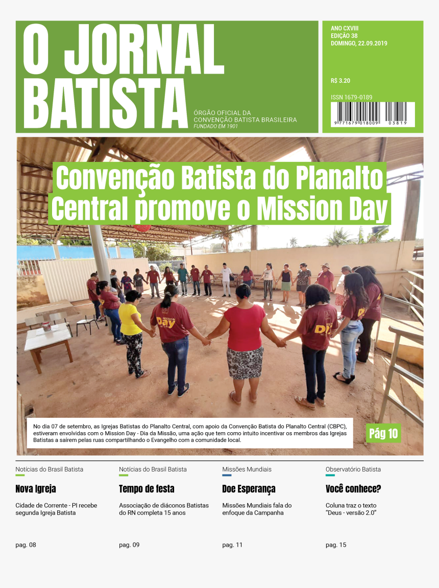 Aniversário Jornal Batista, HD Png Download