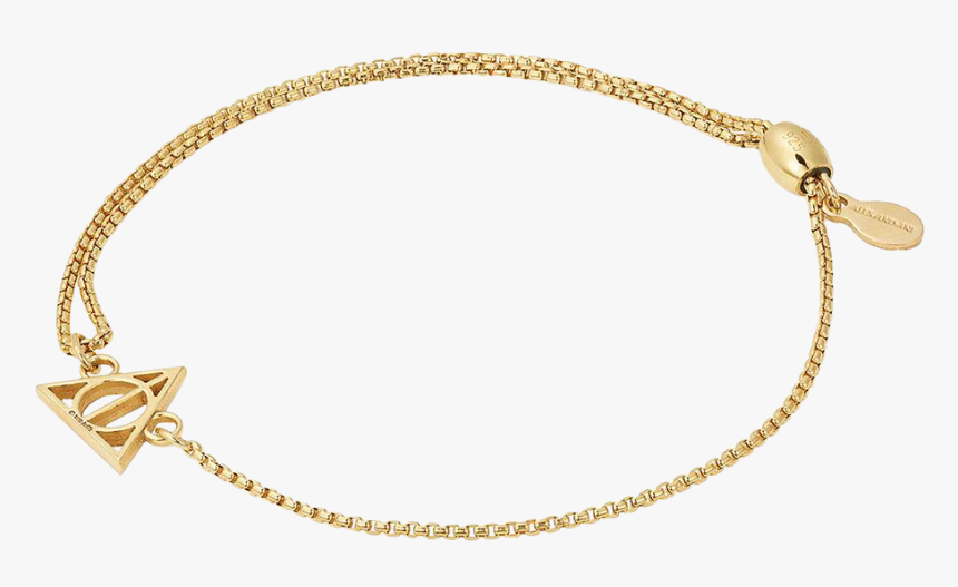 Gold Deathly Hallows Bracelet, HD Png Download