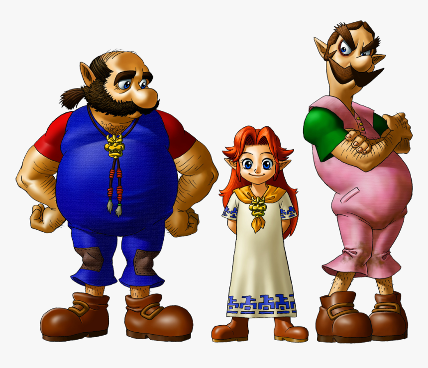 Mario And Luigi Ocarina Of Time, HD Png Download