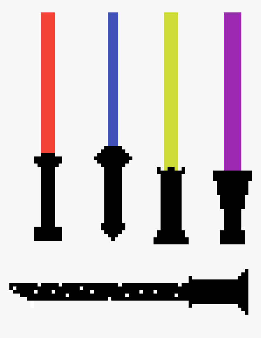 Light Saber Colors , Png Download Clipart , Png Download - Symmetry, Transparent Png