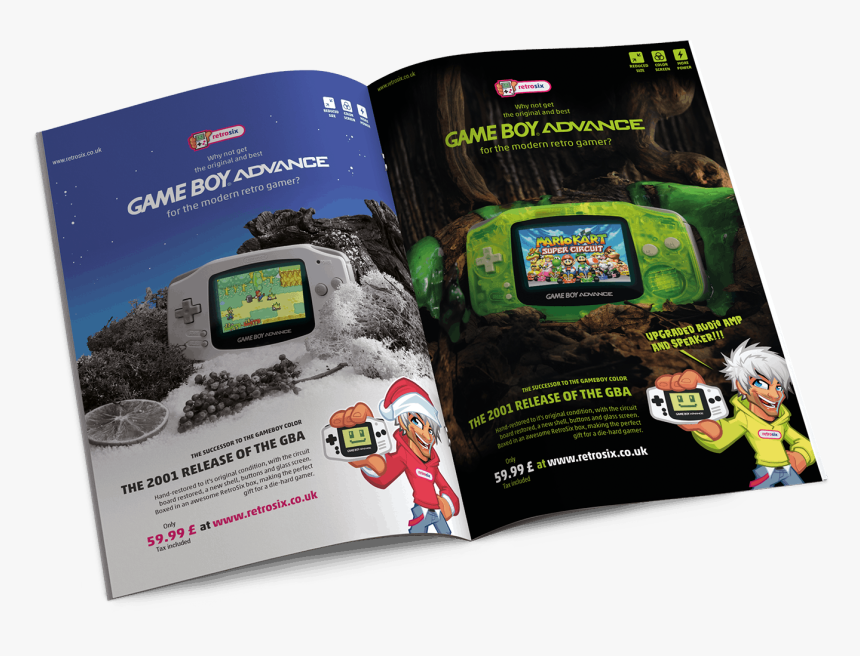 Retrosix Ad - Gadget, HD Png Download