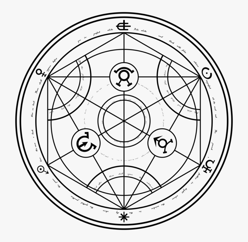 Thumb Image - Edward Elric Transmutation Circle, HD Png Download