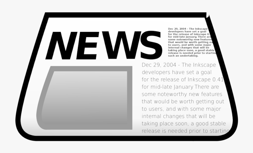 Newspaper Clip Art, HD Png Download