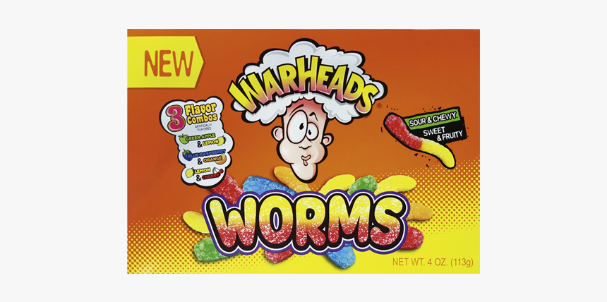 Warheads Theater Box Worms, HD Png Download