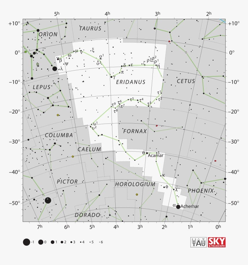 Eridanus Constellation, HD Png Download