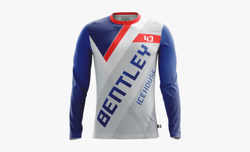 Icehouse Alternate Dark Ls Jersey - Long-sleeved T-shirt, HD Png Download