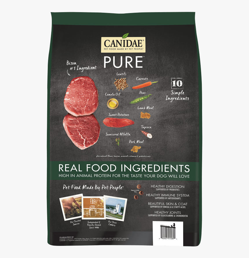 Canidae Pure Chicken Lentil And Whole Egg Puppy Food, HD Png Download
