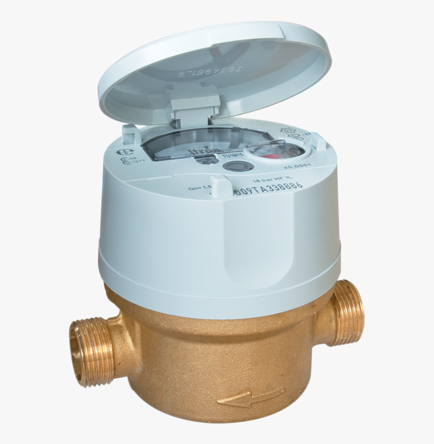 Contador De Agua Itron, HD Png Download